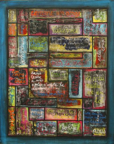 ici,londres  - Peinture - Embe